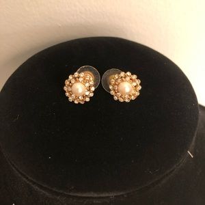 Pearl and Rhinestone Studs from Francesca’s